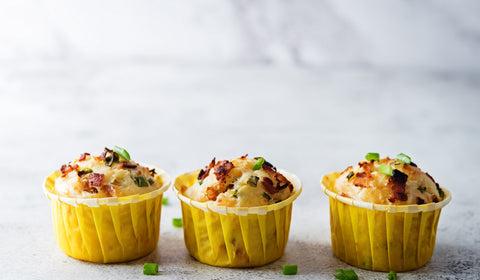 Eggmuffins med bacon og ost - Kinsarvik Naturkost