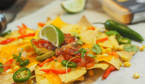 Nachos med Violife cheddarost - Kinsarvik Naturkost