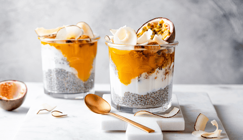 Nydelig mango chiagrøt med kun 4 ingredienser - Kinsarvik Naturkost