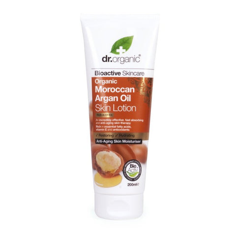 Dr Organic moroccan argan skin lotion 200 ml