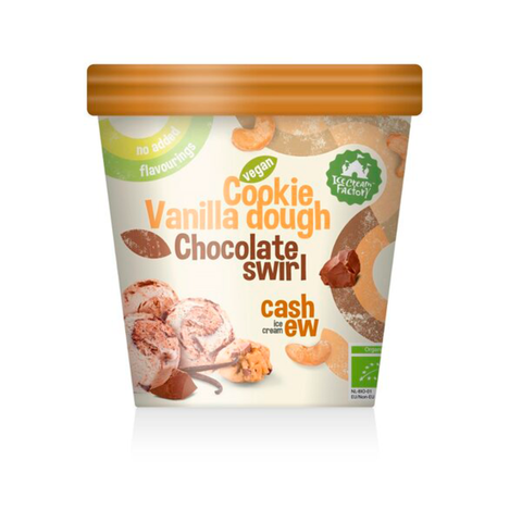 Kremet cashewnøtt-is 500 ml