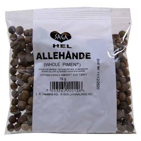 Saga hel allehånde pose 40 g