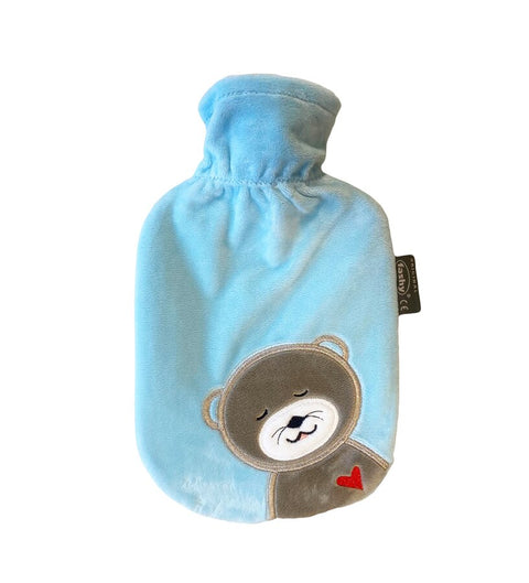 Fashy varmeflaske med bamsedesign 0,8 L