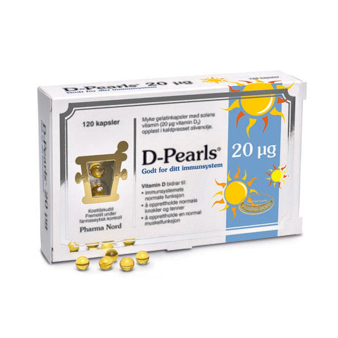 Pharma Nord d-pearls 20µg 120 kap