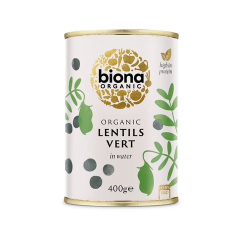 Biona vert lentils 400 g