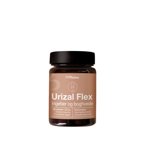 Urizal flex ingefær 100 tabletter