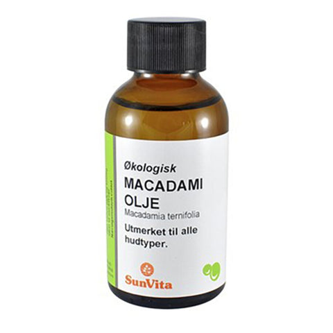 Sunvita macadamiaolje 100 ml