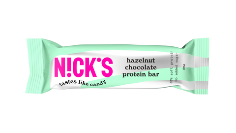 Nick's Soft Protein Bar Hazelnut Chocolate 50gr