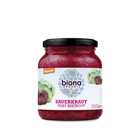 Biona ruby sauerkraut beetroot 350 g