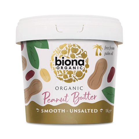 Biona_peanut_butter_smooth_unsalted_1kg