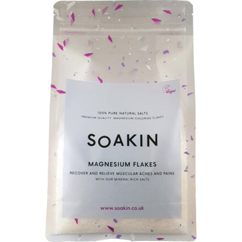 Soakin magnesiumflak badesalt 800 g