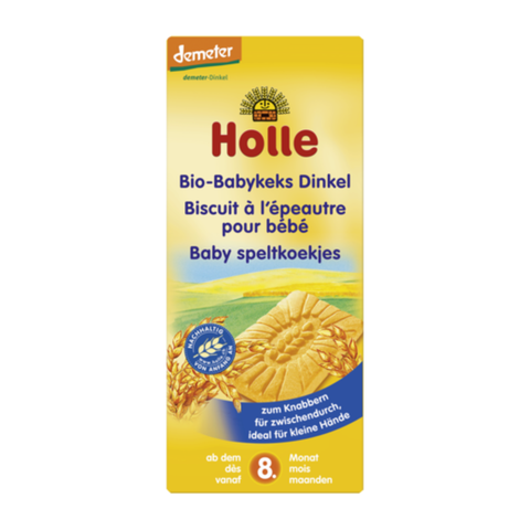 Holle økologisk speltkjeks til baby 150 g