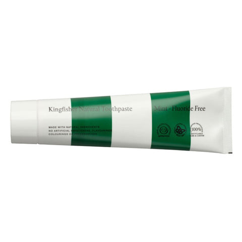 Kingfisher mint tannkrem uten fluor 100 ml