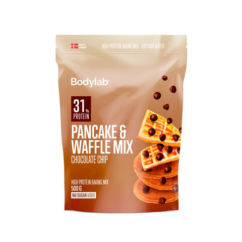 Bodylab pancake & waffle mix chocolate chip 500 g
