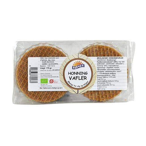 Rømer honning vafler 175 g