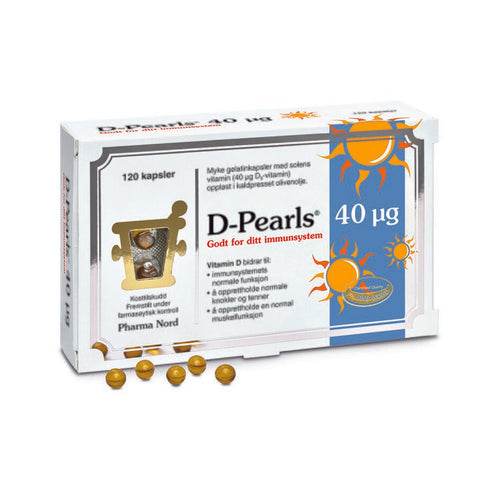 Pharma Nord d-pearls 40µg 120 kap