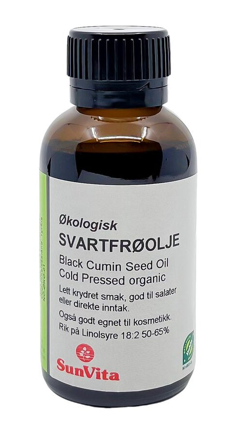 Svartfrøolje 100ml. Ny