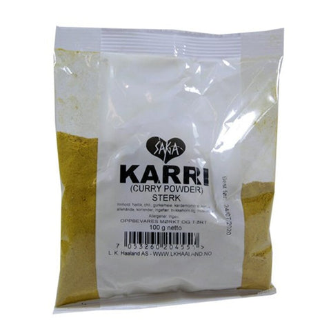 Saga ekstra sterk karripulver pose 60 g