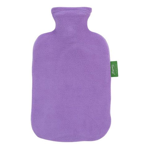 Fashy fleece varmeflaske lilla 2 L