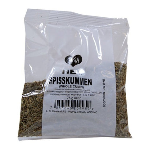 Saga hel spisskummen pose 50 g