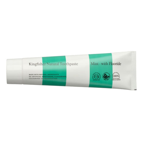 Kingfisher mint tannkrem med fluor 100 ml