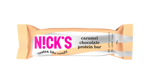 Nicks Soft Protein Bar Caramel Chocolate 50gr