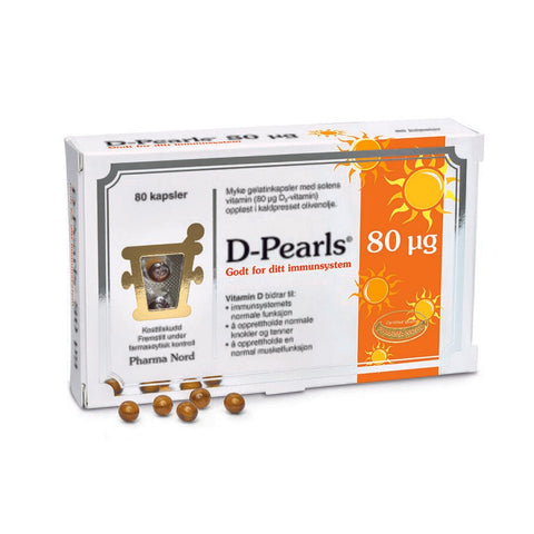 Pharma Nord d-pearls 80µg 80 kap
