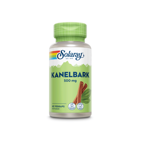 Solaray kanelbark 500 mg 60 kapsler