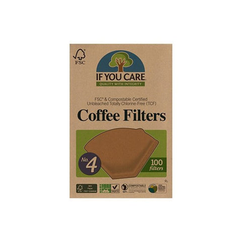 If you care kaffefilter nr 4 100 stk