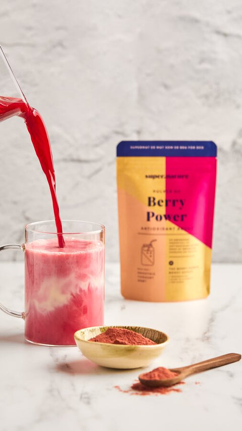 SN Berry Power lattte
