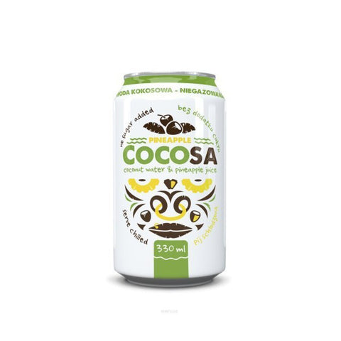 Diet Food Kokosvann Ananas 330 ml - Kinsarvik NaturkostKokosvannDiet food5906395147465#helsekost#