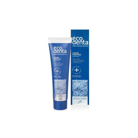 Ecodenta caries fighting tannkrem med xylitol 100 ml - Kinsarvik NaturkostTannkrem uten fluorEcodenta4770001000731helsekost