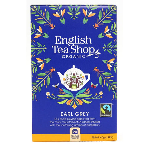 English Tea Shop earl grey 20 poser - Kinsarvik NaturkostEnglish Tea ShopEnglish tea shop680275029144#helsekost#
