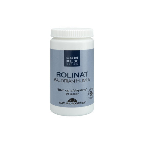 Natur Drogeriet RoliNAT Valeriana og Humle 90 kapsler - Kinsarvik NaturkostBeroligende & søvnNatur drogeriet5703137067018#helsekost#
