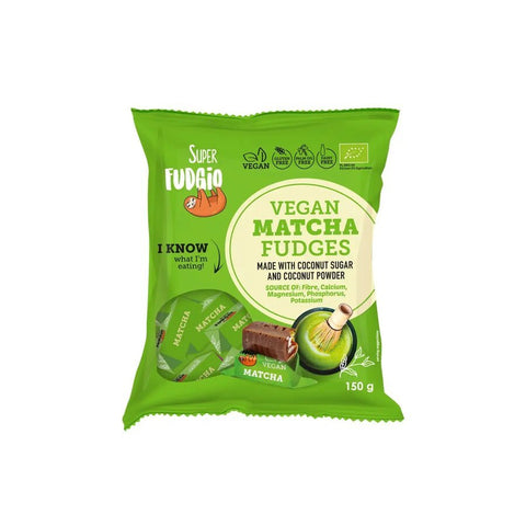 Super Fudgio matcha 100 gr - Kinsarvik NaturkostKaramellerSuper fudgio5907713374976helsekost