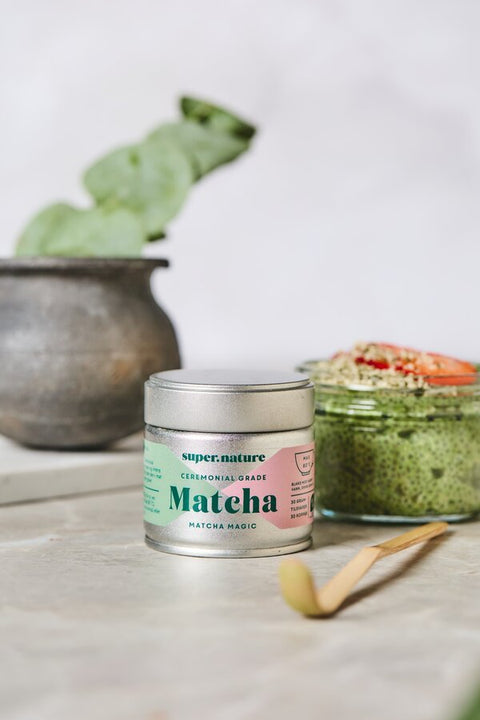 Supernature premium green tea powder 30 g - Kinsarvik NaturkostMatchapulverSupernature7029121101239helsekost