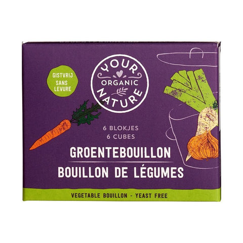 Your organic vegetabilsk buljong 6 terninger - Kinsarvik NaturkostBuljongYour organic nature8711521932450helsekost