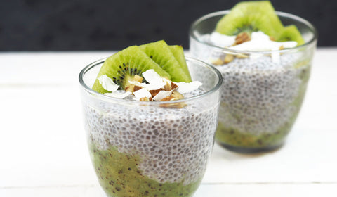 Chiapudding med kiwi - Kinsarvik Naturkost