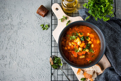 Fullhøstet grønnsakssuppe - Kinsarvik Naturkost
