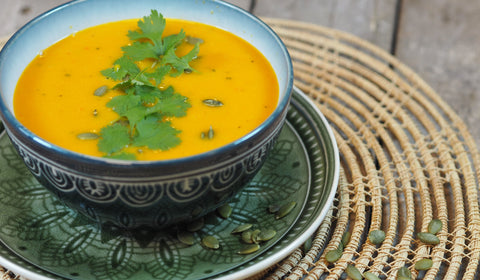 Gresskarsuppe med kokosmelk - Kinsarvik Naturkost