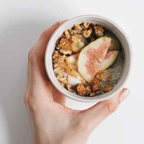 Næringsrik matcha chiapudding - Kinsarvik Naturkost