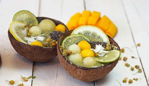 Tropisk smoothie bowl - Kinsarvik Naturkost