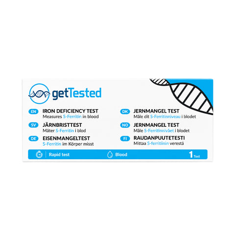 GET TESTED JERNMANGELTEST 1 STK