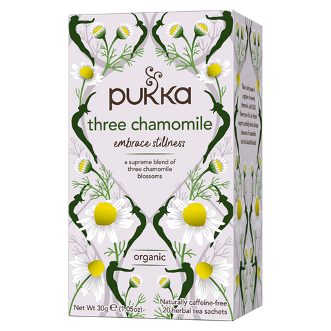 Pukka three chamomile 20 poser