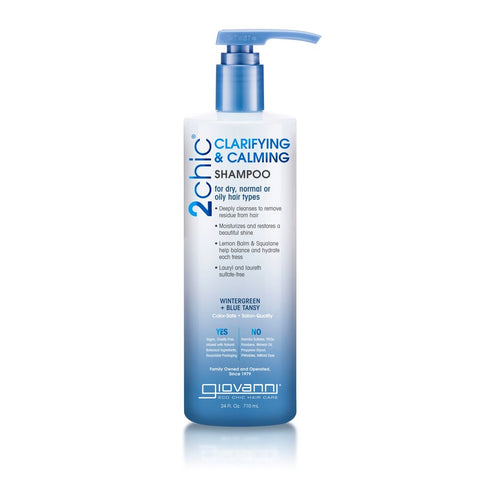 Giovanni wintergreen & blue tansy sjampo 250 ml