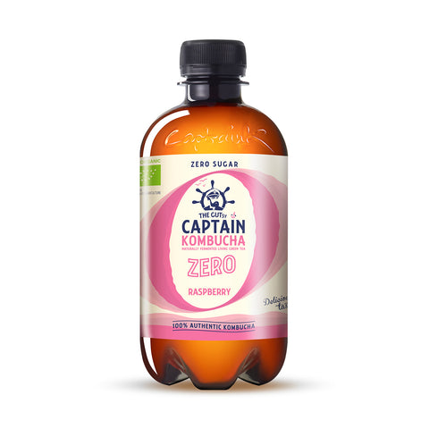 Captain Kombucha zero raspberry 400 ml