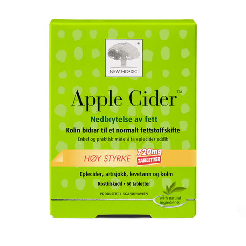 New Nordic Apple Cider 120 tabletter