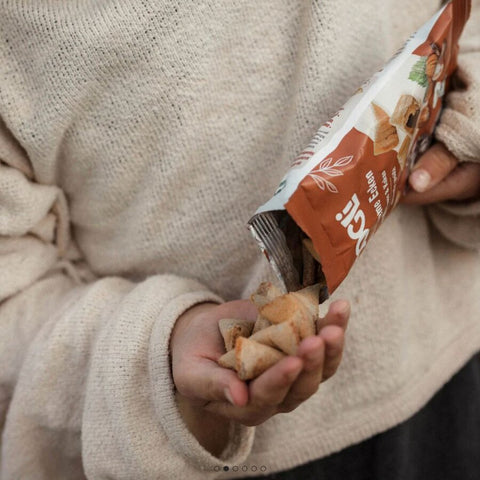 Mogli kjeks med hasselnøttkrem miljøbilde