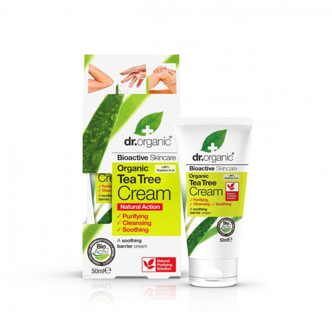 Dr Organic tea tree cream 50 ml