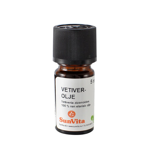 Sunvita vetivert olje 5 ml eterisk